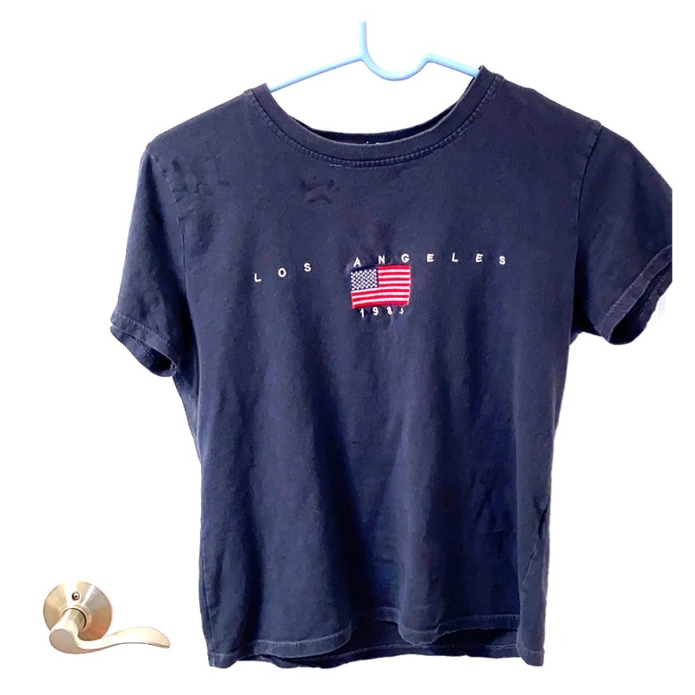 Brandy Melville Los Angeles baby tee